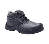Blackrock Stivali da lavoro chukka resistenti all'acqua, Stivali di sicurezza, Scarpe di sicurezza, Punta d'acciaio, Uomo Donna Donna, Scarpe da lavoro, Giardinaggio, Leggero, Pelle, Vestibilità ampia