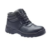 Blackrock Stivali di sicurezza Chukka impermeabili, Stivali di sicurezza con punta d'acciaio, Uomo Donna Donna, Scarpe da lavoro, Giardinaggio, Leggero, Pelle, Vestibilità ampia, Antiscivolo Sul posto