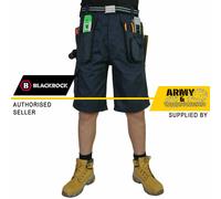 Blackrock Uomo da Lavoro Resistente Cargo Corto Pantaloni Militari Utilità