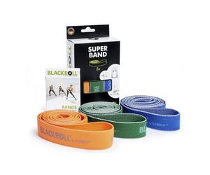 Blackroll Blackroll Super Band Set - elastici fitness Orange/Green/Blue (3x) 104 x 3 cm