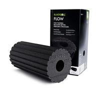 BLACKROLL® Flow Fascia Roller - L'Originale (durezza Media) - Rullo automassaggio con Doppio Effetto per la Fascia - in Nero