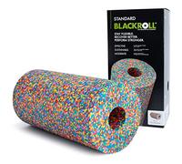 BLACKROLL Rullo fasciale standard (30 x 15 cm), rullo fitness per auto-massaggio di schiena e gambe, rullo massaggiante efficace per allenamento funzionale, durezza media, prodotto in Germania