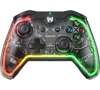 BlackShark Controller di gioco cablato per Pc, controller per Nintendo Switch con giroscopio a 6 assi, un tasto di risveglio, Macro, Turbo, Dual Shock, pulsanti personalizzati, luce RGB