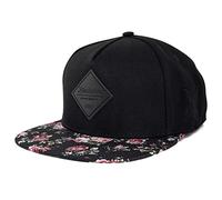 Blackskies Black Beauty Vol. II Snapback cap Nero Unisex Cappellino da Baseball con Rose e Fiori | Uomo Donna cap - Basecap Unisex Streetwear Outdoor Estate Tempo Libero