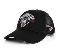Blackskies® Black Panther - Cappello da Baseball - Uomini Signore Visiera Premium Cappello Snapback Wildcat cap Basecap cap Tattoo Old School - Nero-Blu