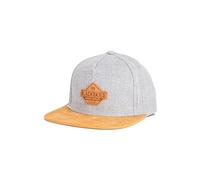 Blackskies Essentials Snapback cap Bambini | Kids-Basecap Ragazzi & Ragazze, Cappellino alla Moda, Idea Regalo Nascita Battesimo, Baseball, Visiera - Grigio-Marrone-Marrone L