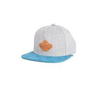 Blackskies Essentials Snapback cap Bambini | Kids-Basecap Ragazzi & Ragazze, Cappellino alla Moda, Idea Regalo Nascita Battesimo, Baseball, Visiera - Grigio-Azzurro Chiaro-Azzurro Chiaro L