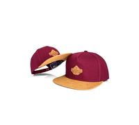 Blackskies® Essentials Snapback cap - Set di 2 Genitore e Bambino - Partnerlook Baseball cap Regalo Madre-Padre-Bambino Mini-Me Basecap papà-Figlio e Mamma-Figlia Rosso-Marrone - 45-49 cm