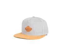 Blackskies® Essentials Snapback cap | Visiera Unisex Premium Baseball cap Baseball cap Regolabile Taglia Unica Uomo Donna Cappello - Uomo Donna Outdoor Estate Tempo Libero - Grigio-Marrone-Marrone