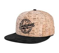 Blackskies Force of Nature Snapback cap | Unisex Cappellino da Baseball Legno Sughero - Marrone Nero cap - Basecap Streetwear Outdoor Estate Tempo Libero