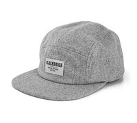Blackskies Glacier 5-Panel cap Camp Uomo Donna Cappellino da Baseball Surfer Skater Snapback Strapback Grigio Lana | Uomo Donna cap - Basecap Unisex Streetwear Outdoor Estate Tempo Libero