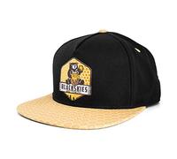 Blackskies® Good Things INC. Cappellino Snapback da Donna e Uomo Cappellino da Cappello da baseballpellino da Baseball Nero a Nido d'Ape Oro Orso di Miele