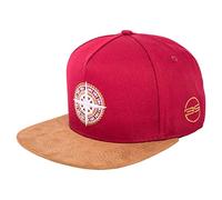 Blackskies® North Star Cappello Snapback | Donne Uomini Cappello da Baseball cap Surfer Skater Compass Anchor Faux Suede