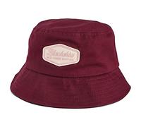 Blackskies® Oasis Bucket Hat | Uomini Donne Unisex Cappello da Pesca Hate Rosso Vino Pastello-Beige