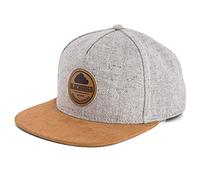 Blackskies Pathfinder Snapback cap | Visiera Unisex Premium Cappellino da Baseball Basecap Regolabile Taglia Unica - Grigio m茅lange Beige Uomo Donna cap - Streetwear Outdoor Estate Tempo Libero