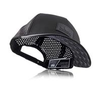 Blackskies® PRO Flow Sport Performance cap | Cappellino Baseball Unisex Idrorepellente | Corsa Padel Palestra Jogging Surf Spiaggia Tennis Uomo Donna Trucker - Baseball Uomo Nero