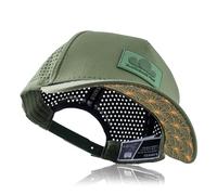 Blackskies® PRO Flow Sport Performance cap | Cappellino Baseball Unisex Idrorepellente | Corsa Padel Palestra Jogging Surf Spiaggia Tennis Uomo Donna Trucker - Baseball Uomo Verde Oliva