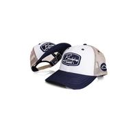Blackskies Race Baseball cap - Set 2 Pezzi Genitori Bambini | Trucker cap Abbinata Mamma Pap脿 Bimbo Regalo Mini-Me Basecap Pap脿-Figlio & Mamma-Figlia - Bianco Blu Scuro Sabbia 49-54 cm