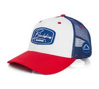 Blackskies Weiß-Blau-Rot Berretto da Baseball, Bianco-Blu-Rosso, One Size Uomo