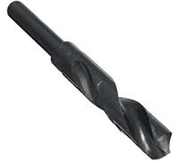 Blacksmiths MASO 12 - 22 mm Blacksmith codolo ridotto, punta HSS per alluminio, acciaio, legno, plastica, non ferrosi, ecc, nero