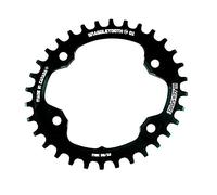 Blackspire, Snaggletooth Oval N/W Chainring for Shimano XT M8000 Cranks, Vassoio, Blu, 96/30T, Unisex, Adulto
