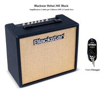 BLACKSTAR Debut 30E Amplificatore Combo 30w Black 2 Canali + Cavo Omaggio