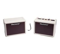 Blackstar Fly 3 Mini amplificatore portatile per chitarra elettrica alimentato a batteria, ingresso linea MP3 e uscita linea cuffie (Fly 3 pacchetto stereo, vintage)