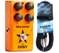 Blackstar LT-Dist - Pedale effetto distortion per chitarra elettrica + cavo per chitarra keepdrum 6 m
