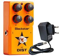 Blackstar - Pedale effetto LT-Dist per chitarra elettrica + alimentatore Keepdrum 9 V