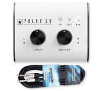 Blackstar Polar GO - Interfaccia audio mobile a 2 canali con cavo jack Keepdrum