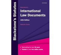 Blackstone's International Law Documents
