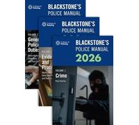 Blackstone's Police Manuals Three Volume Set 2026