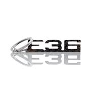 BlackStuff Distintivo portachiavi in fibra di carbonio compatibile con M3 E36 BS-326