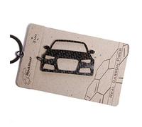 BlackStuff Portachiavi In Fibra Di Carbonio Compatibile Con A6 S6 RS6 C7 4G 2011-2018 BS-113