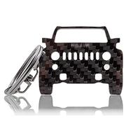 BlackStuff Portachiavi in Fibra di Carbonio Compatibile con H2 BS-107