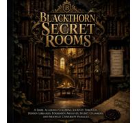 Blackthorn Secret Rooms: A Dark Academia Coloring Journey Through Hidden Libraries, Forbidden Archives, Secret Chambers, and Moonlit University Passages