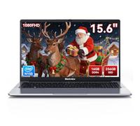 Blackview 15,6 Pollici PC Portatile, N150(Superiore N95/N97) fino a 3,6GHz, 16GB RAM 256GB SSD Notebook, Schermo FHD IPS, Filtro Luce Blu, 100W Type-C, HDMI 4K, Bluetooth, WiFi 5, QWERTY, Windows 11