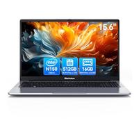 Blackview 15,6 Pollici PC Portatile,N150(Superiore N95/N97) fino a 3,6GHz,16GB RAM 512GB SSD Notebook,Schermo FHD IPS,Filtro Luce Blu,100W Type-C,HDMI 4K, Bluetooth,WiFi 5,QWERTY,Windows 11