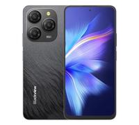 Blackview 5G Smartphone Shark 9, 24GB+256GB, 6,67" 90Hz HD+ Schermo, Fotocamera 50MP, Batteria 5000mAh, Dual SIM Dual 5G, Telefono Android 14, Altoparlante Smart-K Box, GPS NFC Nero