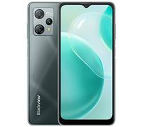 Blackview A53 PRO 4G Cellulare, Helio G35 7GB 64GB (256GB Espandibile), 12MP+8MP, 6,5'' HD+ Schermo, 3 Slot Per Schede, 5080mAh Batteria, Smartphone Android 12 Doppia SIM, Impronta Digitale Grigio