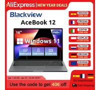 Blackview AceBook 12 Win 11 Laptop 16'' FHD IPS, notebook Intel I5-1030NG7, 16 GB di RAM 512 GB SSD, pulsante di accensione per impronte digitali 2 in 1