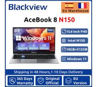Blackview AceBook 8 Laptop Processore Intel da 15,6" N150 16 GB di RAM 512 GB SSD + espansione fino a 1 TB Windows 11 Home 15,6"