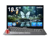 Blackview Acebook10 18,5 pollici, N150 (fino a 3,6 GHz), 8000 mAh, 16 GB DDR4 512 GB SSD fino a 2 TB, 1920 x 1080 IPS Full HD, BT5.0, HDMI, tipo C, apertura e chiusura a 180°