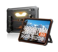 Blackview Active 10 Pro 5G 11" 12GB/512GB Tablet robusto Android 14 30000mAh Arancione