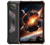 Blackview Active 5 IA Tablet Rugged Smartphone, 3 Modelli IA, Impermeabile IP68/IP69K Android 15, 8.68" HD+ 90Hz, 24GB+128GB, Dual SIM 4G LTE, Fotocamera 16MP+13MP, GPS Impronta Digitale Arancione
