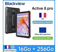 Blackview Active 8 Pro [Senza caricatore UE] Tablet Schermo da 10,36 pollici 22000mAh 16GB(8+8) RAM 256GB ROM Tablet PC 48MP Helio G99 Black