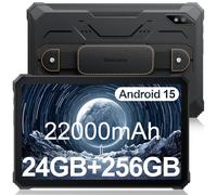 Blackview Active8 Pro Rugged Tablet, 24GB(8GB + 16GB) RAM + 256GB ROM/TF 1TB 10,36 pollici Android 15 Tablet Robusto, 2,4K FHD+, batteria 33W 22000mAh, fotocamera 48MP con ArcSoft, Dual 4GSIM 5GWiFi