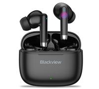 Blackview AirBuds 4 cuffie Bluetooth, Bluetooth 5.3, cuffie in-ear wireless con microfono, auricolari wireless a basso rumore, 36H, controllo touch, per iPhone/Samsung/Android