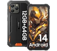 Blackview Android 14 BV5300Pro Rugged Smartphone Telefono Indistruttibile, 12(4+8) GB+64GB/1TB Espandibile, 6580mAh, Cellulare Impermeabile IP68/IP69K, 6,088"HD+, 13MP+8MP, NFC/3 Slots/Face ID/OTG/GPS