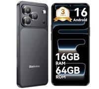 Blackview Android 16 Cellulari Offerta 32MP+13MP, 16GB+64GB/TF 2TB | 6.56" Smartphone in Offerta, 5000mAh, 4G Telefono Cellulare Dual SIM WiFi 5G, 3.5mm/FM/IP54/3 Slot Per Carte/3 Anni Garanzia